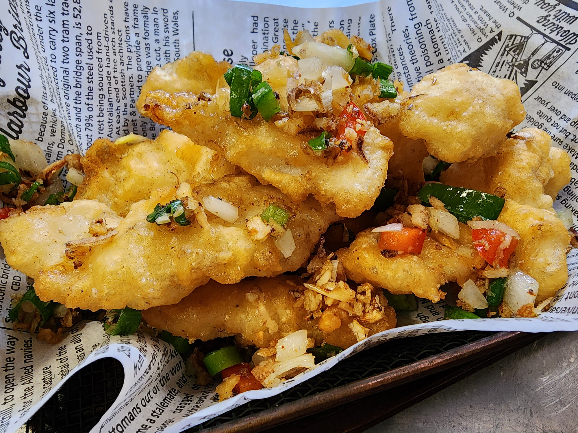 A5 Salt and pepper calamari (approx. 250-260 grams) (GF)