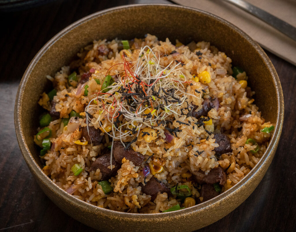 C3 Wagyu beef fried rice with truffle (GF)