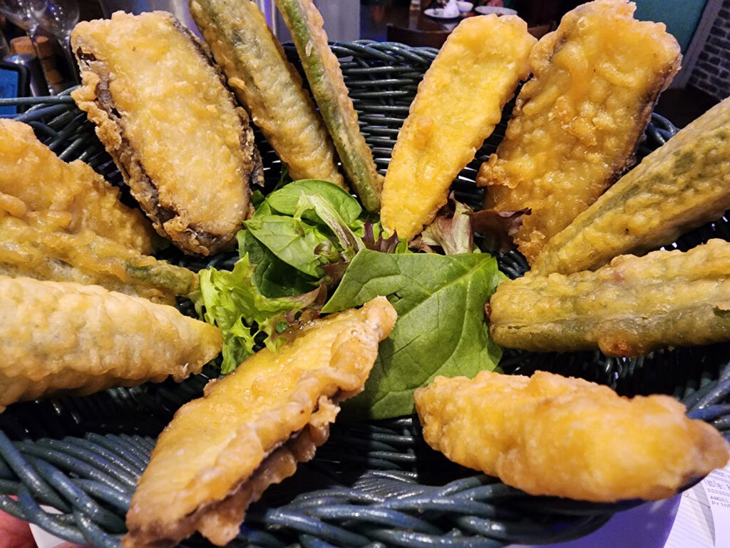 D5 Mixed veggies tempura