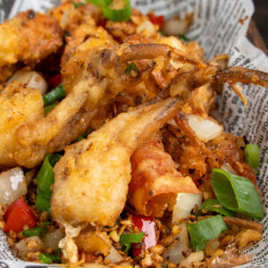 Fried salt and pepper soft shell crab (6-8 pcs) (GFO)