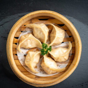 Pan fried combo dumplings ( 6pcs )