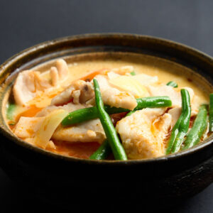 Green or Red Curry Chicken with Veggies