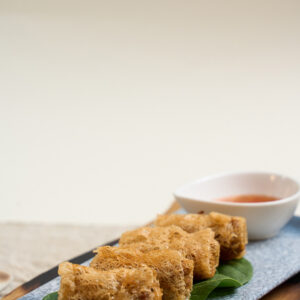 Gluten free crab and prawn rice spring rolls ( 4pcs )
