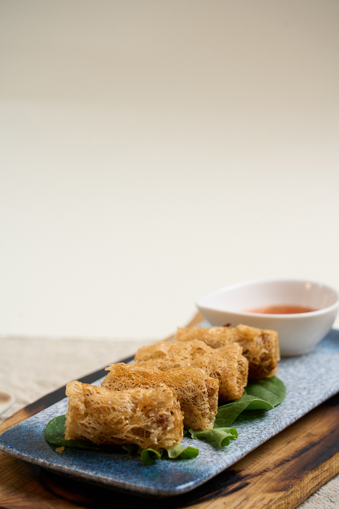Gluten free crab and prawn rice spring rolls ( 4pcs )