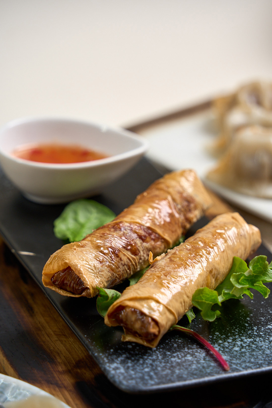 Vegan spring rolls (GFO) ( 2pcs )